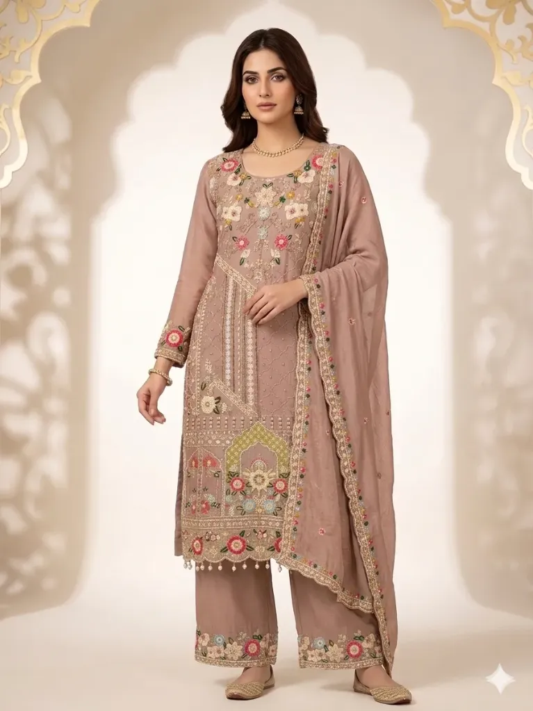 Rose Arabesque Suits