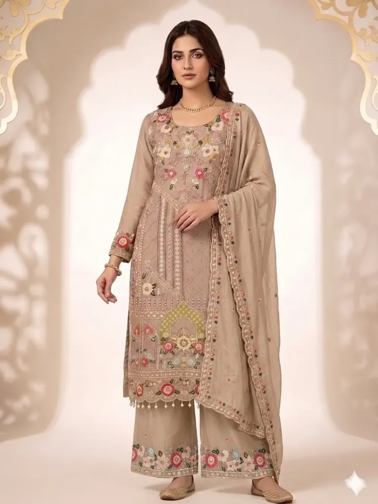 Ivory Mahal Couture Suits