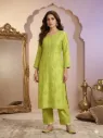 Lime Blossom Lakhnavi Suit