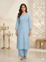 Sky Serenity Lakhnavi Suit