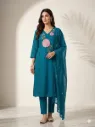 Blue Petals Suits