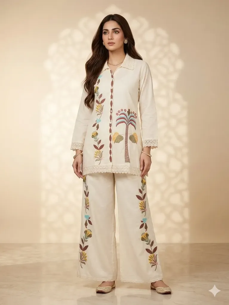 Tropical Lace Co-Ord Set