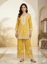 Marigold Chikankari Co-Ord Set