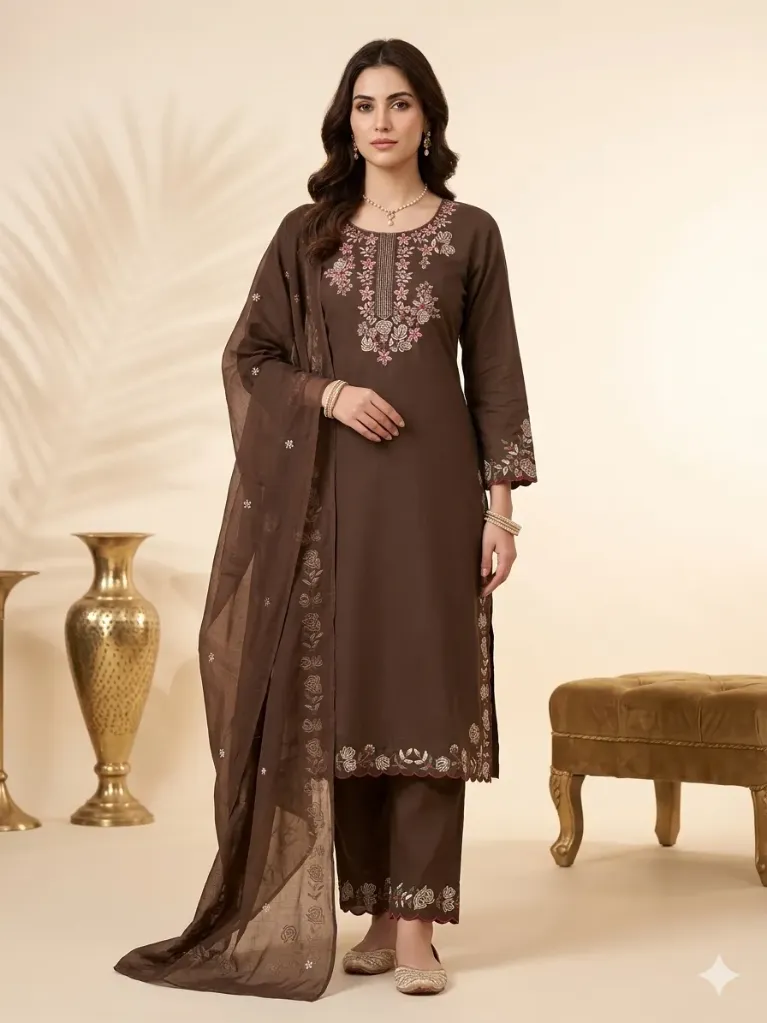 Bronze Petals Suit