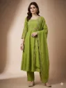 Mul Chanderi Suit