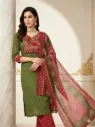 Green Gulnaar Suit