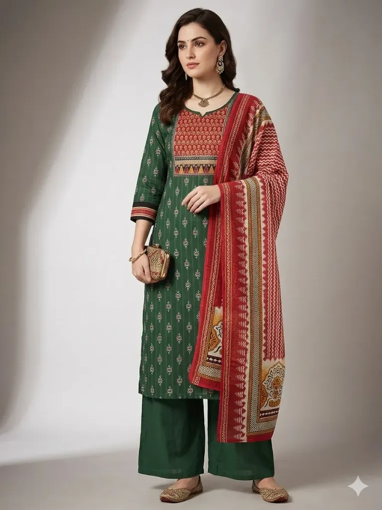 Zareen Green Suit