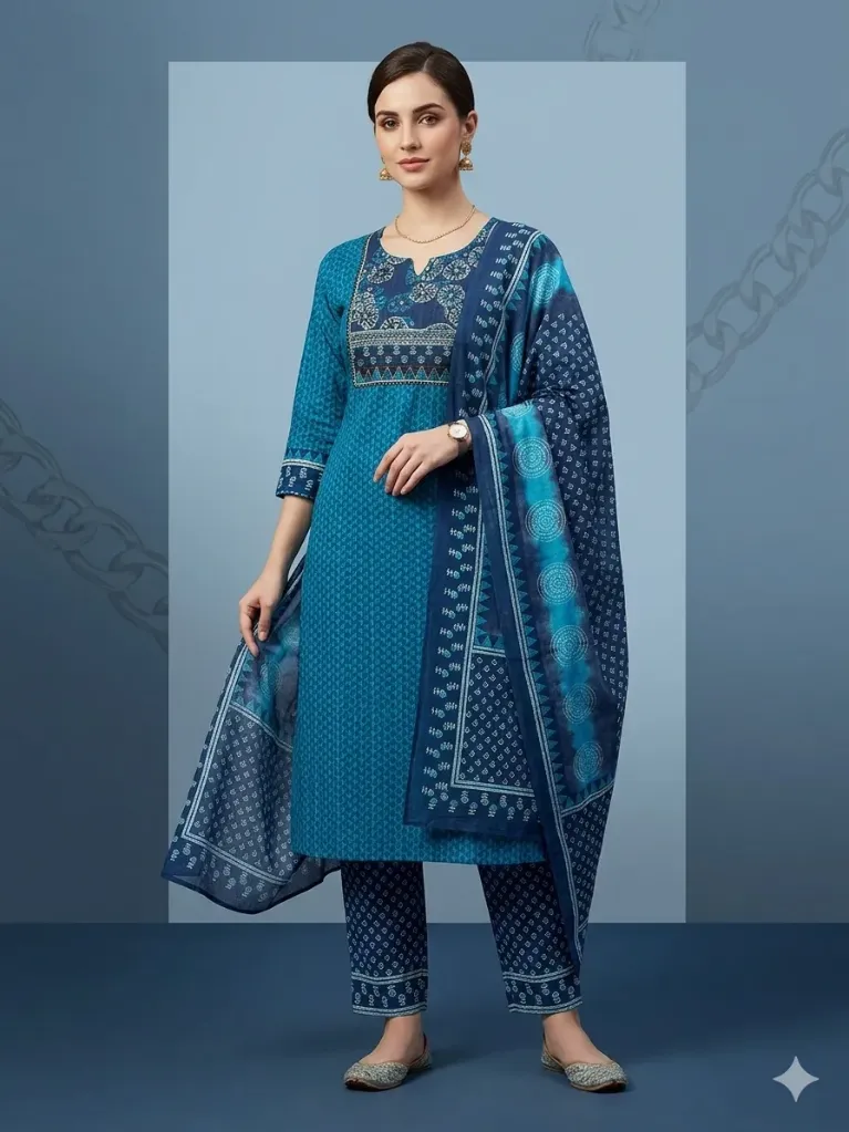 Blue Riwaayat Suit