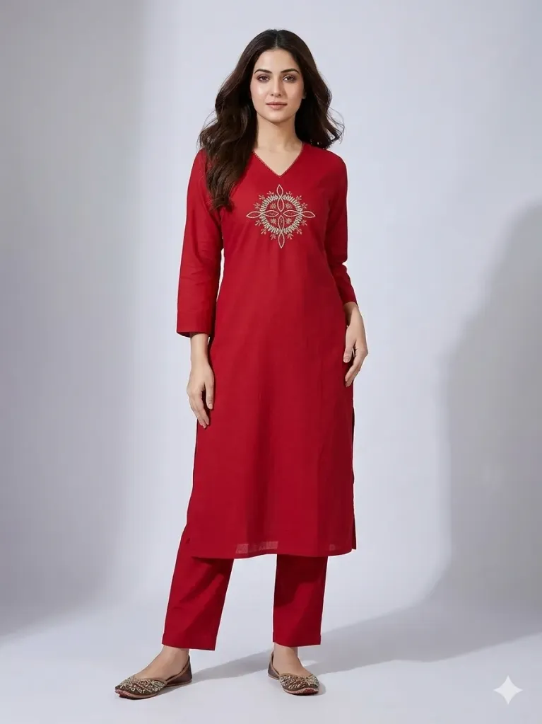 [MV99774] Rani Gulnaar Kurta Set
