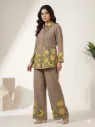 Mocha Bloom Co-ord Set